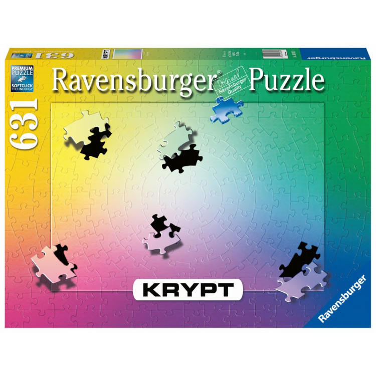 Puzzle krypt 600 dielikov – farebné Puzzle krypt 600 dielikov – farebné